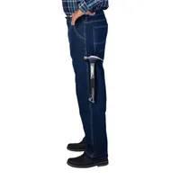 Smiths Workwear Mens Stretch Fabric Straight Leg Relaxed Fit Jean