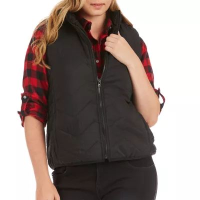 Smith's American Butter Sherpa Chevron Quilted Vest