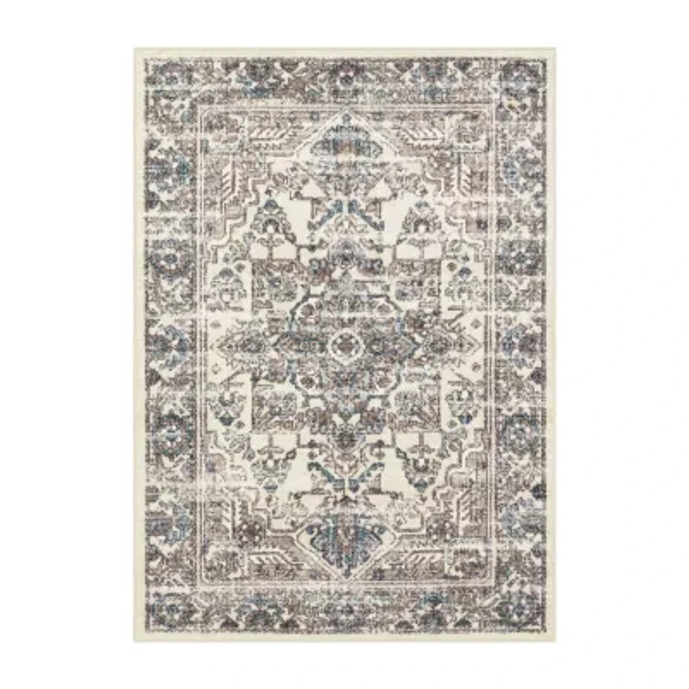 Maples Persian Distressed Indoor Rectangular Area Rug