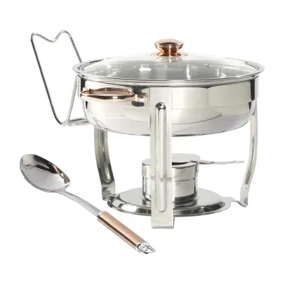 Denmark Stainless Steel Chafing Dish 8-pc. Stainless Steel Chafing Dish