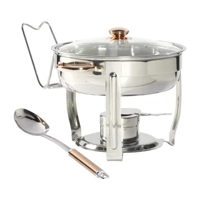 Denmark Stainless Steel Chafing Dish 8-pc. Stainless Steel Chafing Dishes