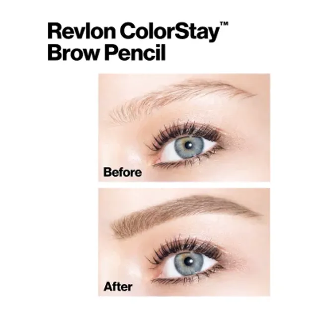 Revlon ColorStay 5-in-1 Semi-Permanent Brow Ink with Spoolie Brush  Waterproof Transfer-proof Smudge-proof Easy to Remove Eyebrow Makeup 350  Blonde Ink 0.09 fl oz. 1 Count (Pack of 1) 350 Blonde Ink