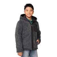 Free Country Little & Big Boys Hooded Water Resistant Reversible Midweight Quilted Jacket