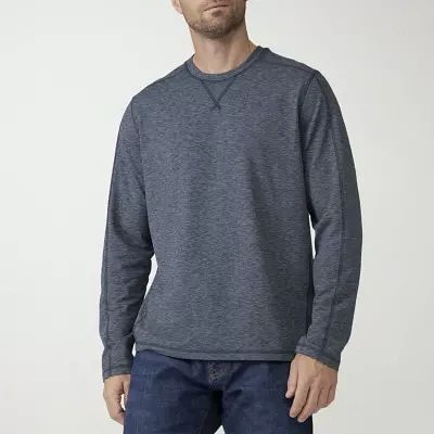 Free Country Mens Crew Neck Long Sleeve T-Shirt