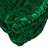 Vickerman 72" Plush Emerald Green Velvet Indoor Tree Skirts