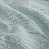 Premier Comfort Freshspun Basketweave Cotton Blanket