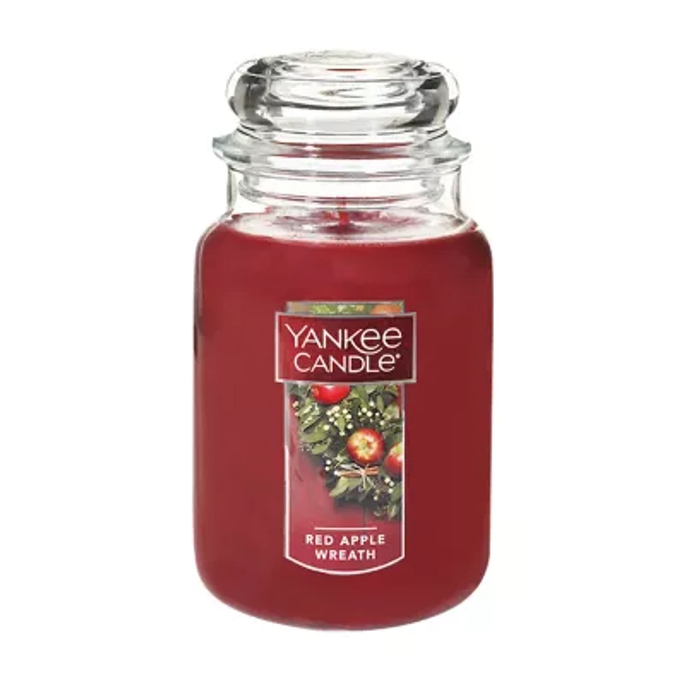 Yankee Candle Red Apple Wreath Original Large Scented Jar Candle