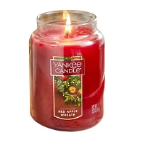 Yankee Candle Red Apple Wreath Original Large Scented Jar Candle