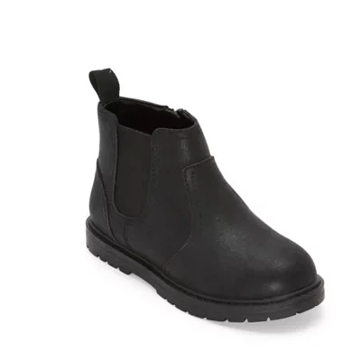 Thereabouts Little & Big  Boys Wesley Flat Heel Chelsea Boots