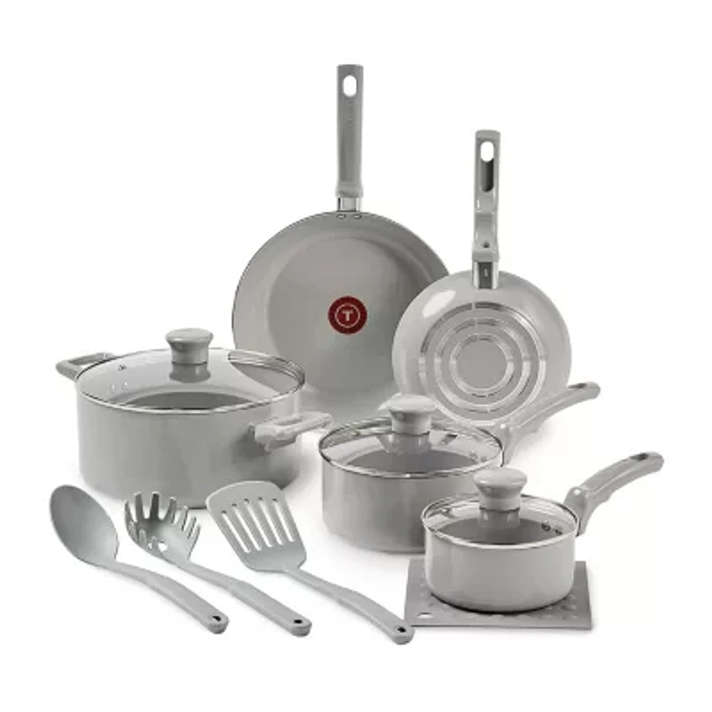 T-Fal 12-pc. Ceramic Non-Stick Cookware Set