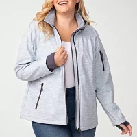 Free Country Womens Plus Midweight Softshell Jacket