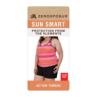 ZeroXposur Tankini Swimsuit Top Plus