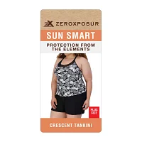 ZeroXposur Tankini Swimsuit Top Plus