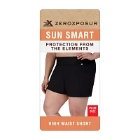 ZeroXposur Womens Quick Dry Swim Shorts Plus