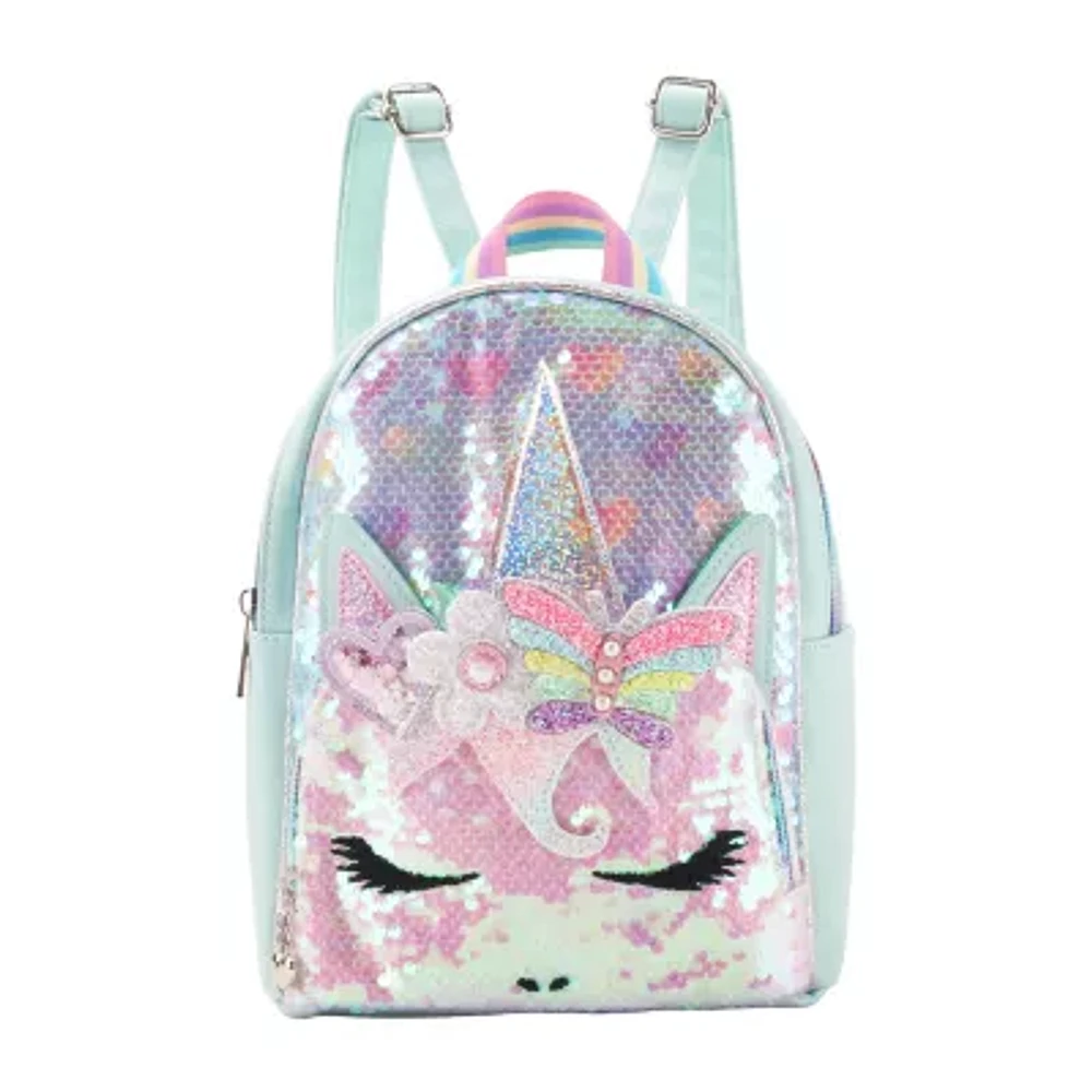 OMG Accessories Faux Fur Mini Backpack Girls Backpack