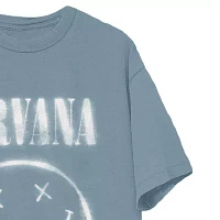 Mens Short Sleeve Nirvana Graphic T-Shirt