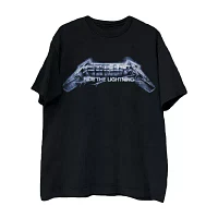 Mens Short Sleeve Metallica Graphic T-Shirt