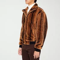 Forever 21 Mens Faux Fur Coat