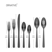 Ornative™ Alicja 42-pc. Flatware Set + Caddy