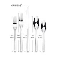 Ornative™ Eloise -pc. Flatware Set