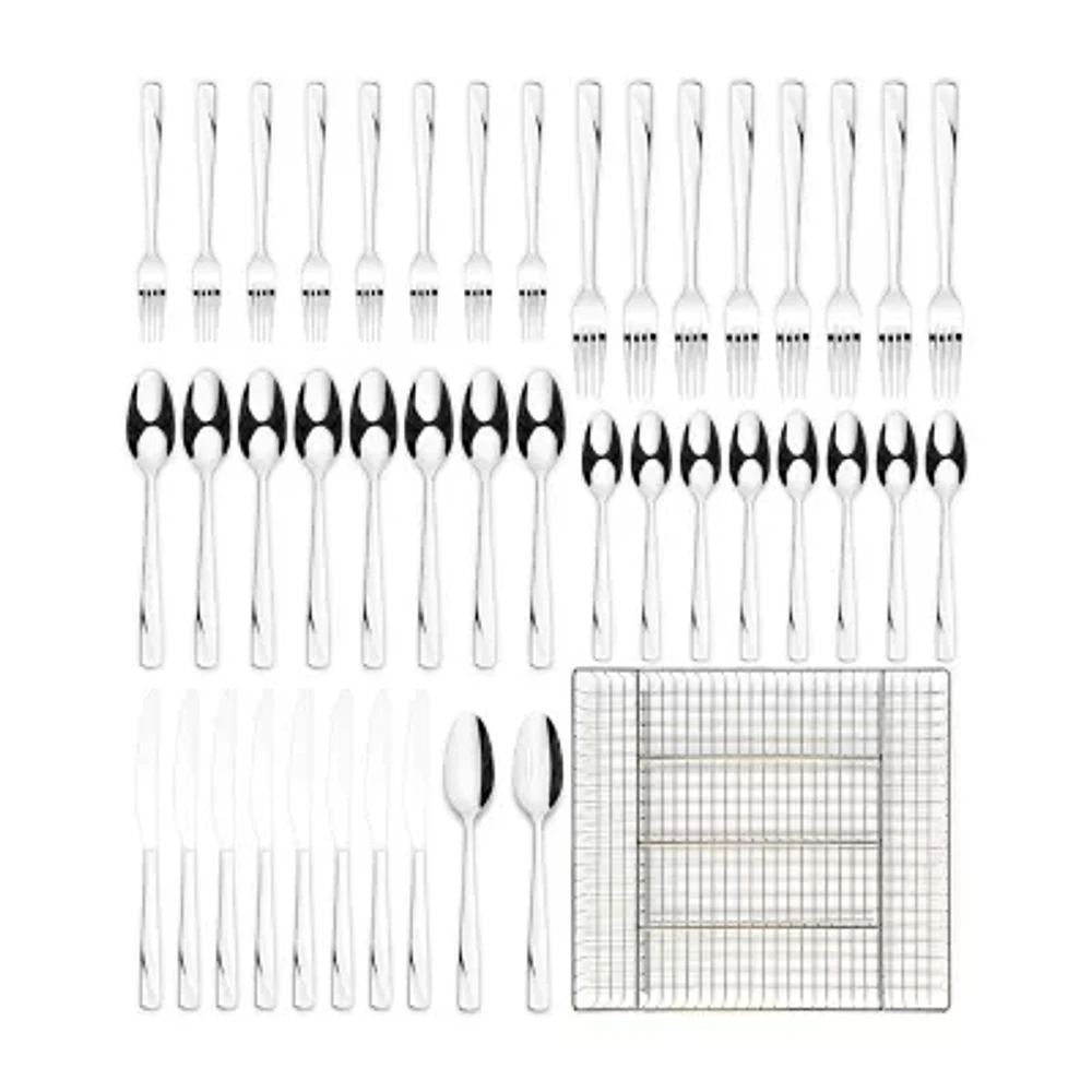 Ornative™ Rhoda 42-pc. Flatware Set & Caddy