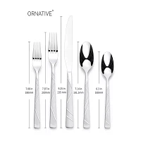 Ornative™ Jonah Sand 20-pc. Flatware Set