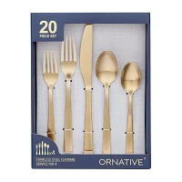 Ornative™ Lola 20-pc. Flatware Set