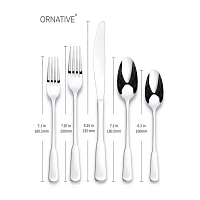 Ornative™ Yesenia Satin 45-pc. Flateware Set