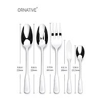 Ornative™ Yesenia Satin 45-pc. Flateware Set