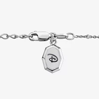 Disney Jewels Collection Womens 1/5 CT. Natural White Diamond 14K Rose Gold Over Silver Sterling Silver Eeyore Pendant Necklace