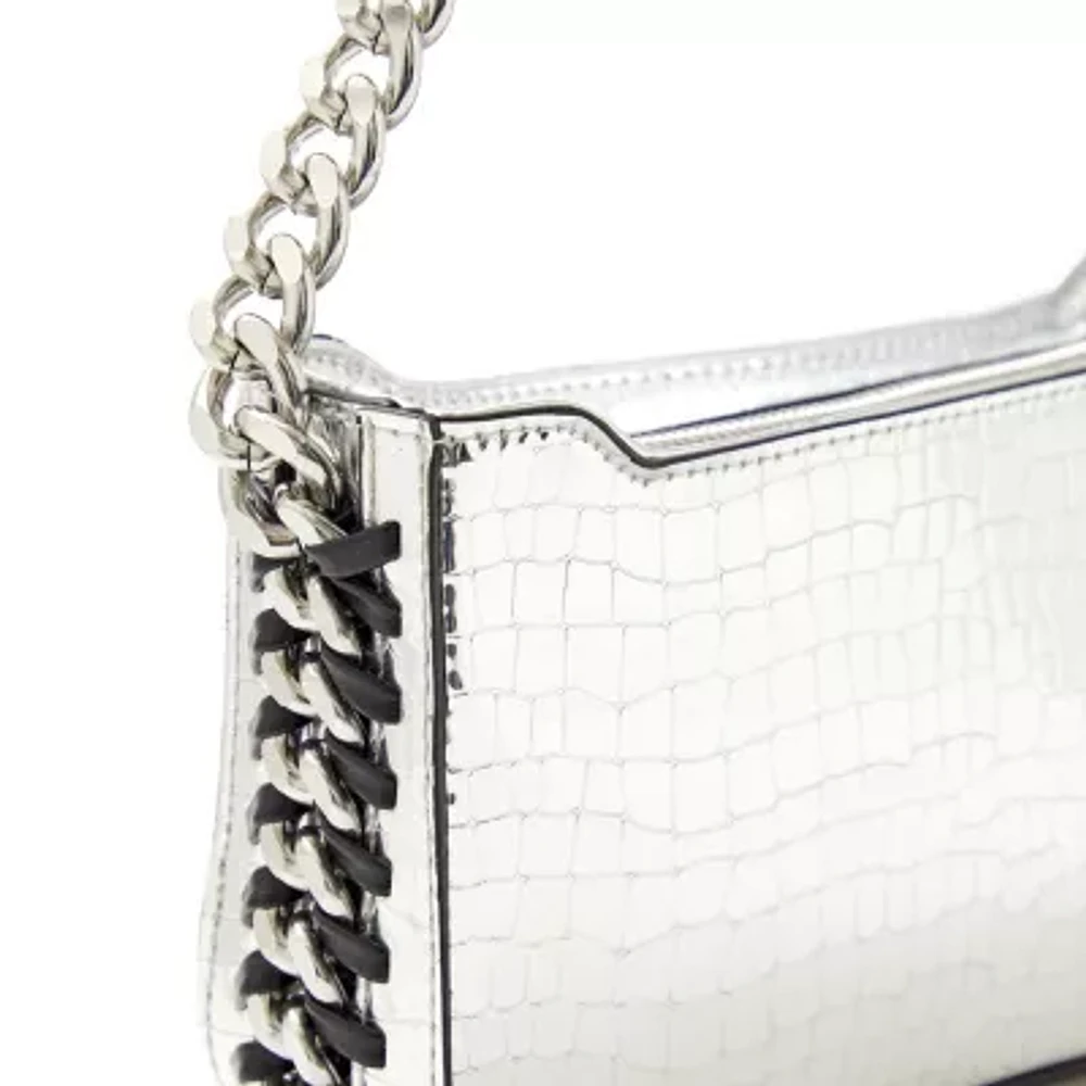 Forever 21 Croco Shoulder Bag