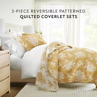 3 Piece All Season Lightweight Pattern Quilt Set