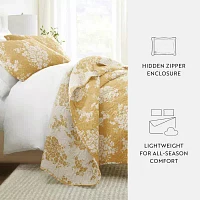 3 Piece All Season Lightweight Pattern Quilt Set