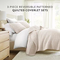 3 Piece All Season Lightweight Pattern Quilt Set