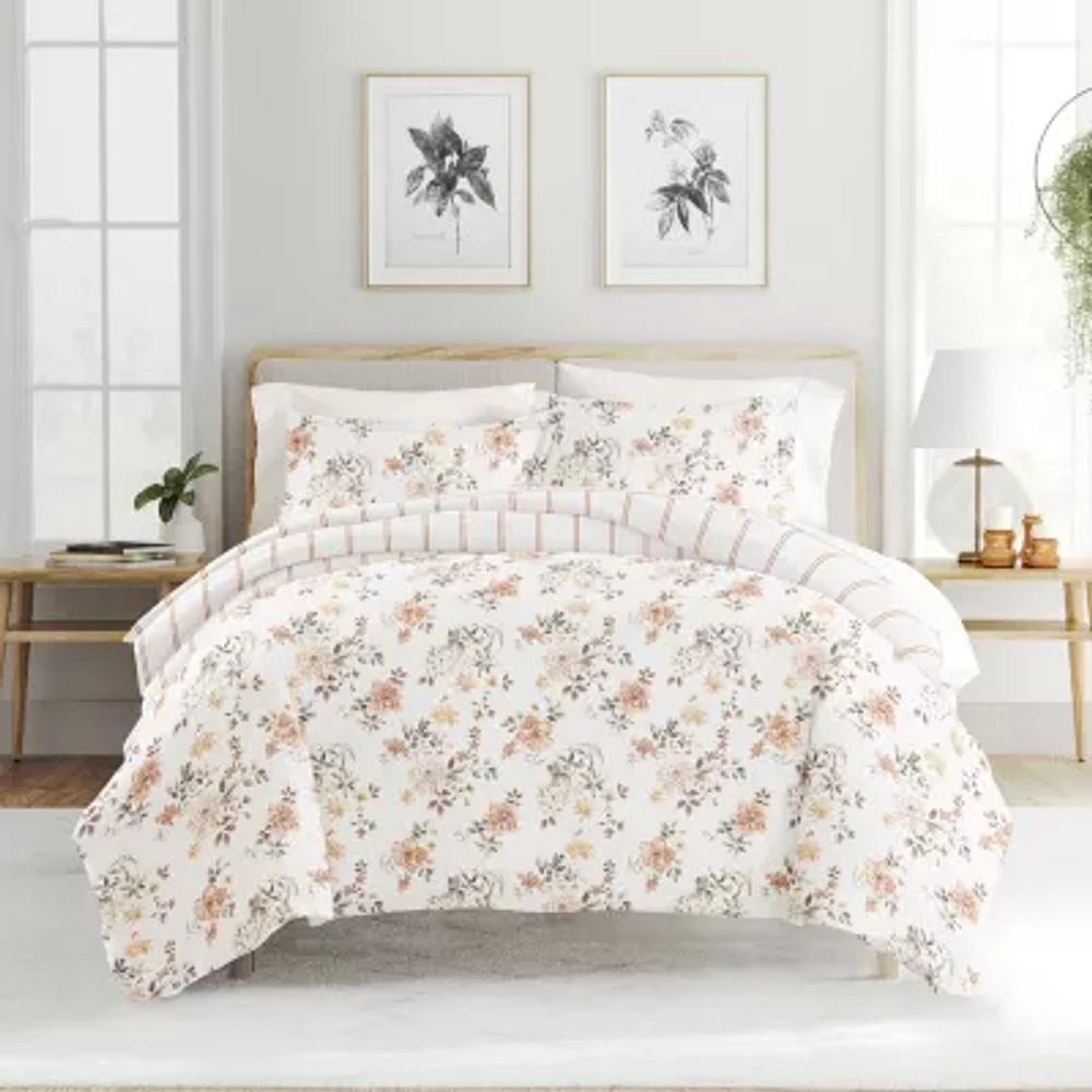 Casual Comfort Reversible Duvet Cover Set