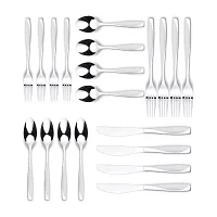 Ornative™ Cian Sand 20-pc. Flatware Set