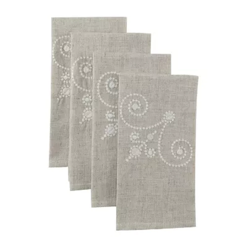 Lenox French Perle Linen 4-pc. Napkins