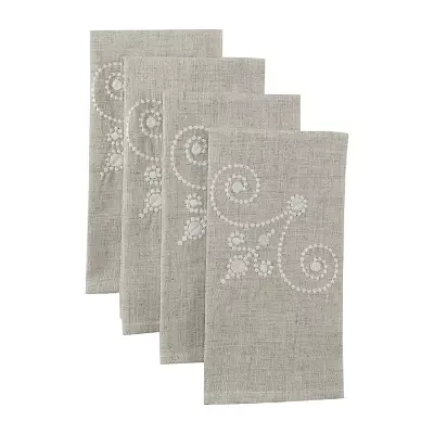 Lenox French Perle Linen 4-pc. Napkins