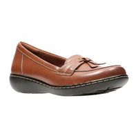 Clarks Womens Ashland Bubble-Wide Width Slip-On Shoe