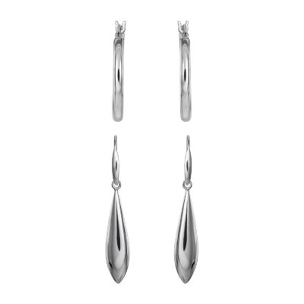 Sterling Silver Earring Set