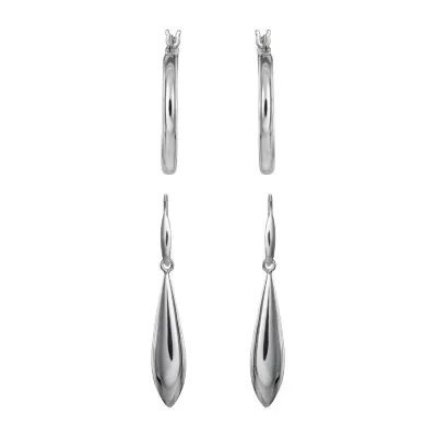 Sterling Silver Earring Set