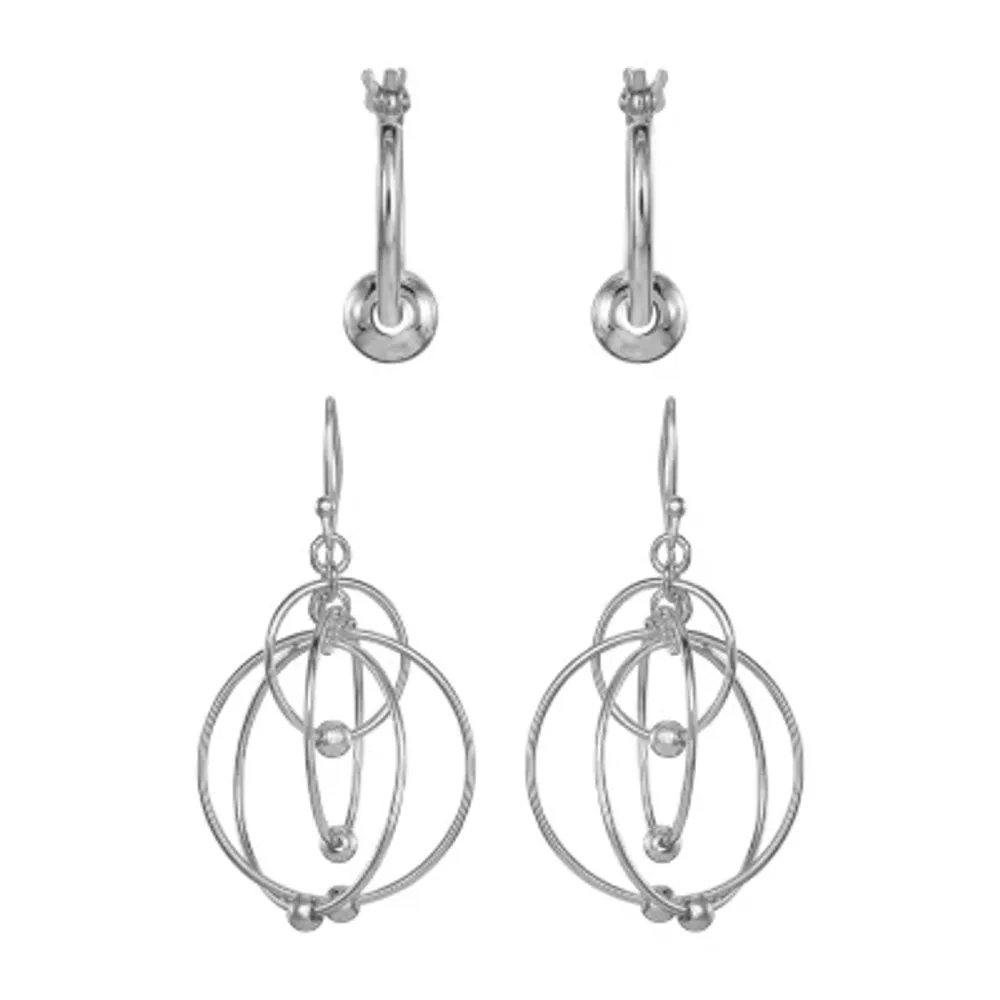 Sterling Silver Earring Set