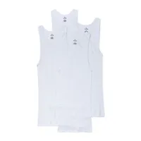 Stafford Ultra Soft Mens Big 4 Pack Tank