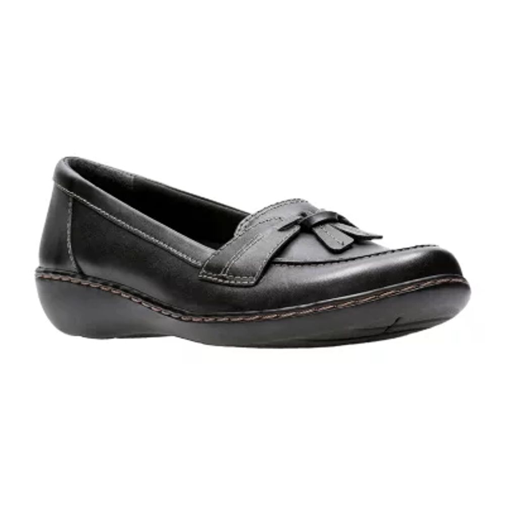 Clarks Womens Ashland Bubble Loafers