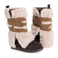 Muk Luks Womens Sigrid Nikki Too Flat Heel Winter Boots