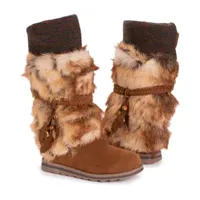 Muk Luks Womens Sigrid Leela Too Flat Heel Winter Boots