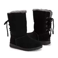 Muk Luks Womens Sigrid Leela Too Flat Heel Winter Boots - JCPenney