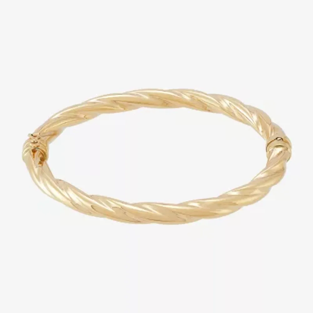 Made in Italy 14K Gold Bangle Bracelet