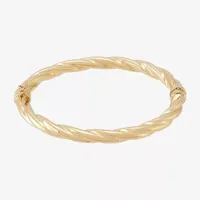 Made in Italy 14K Gold Bangle Bracelet