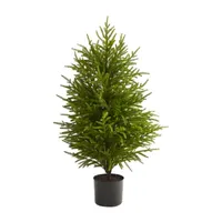 Nearly Natural 40in. Norfolk Island Pine Natural Look 3 Foot Pine Christmas Tree